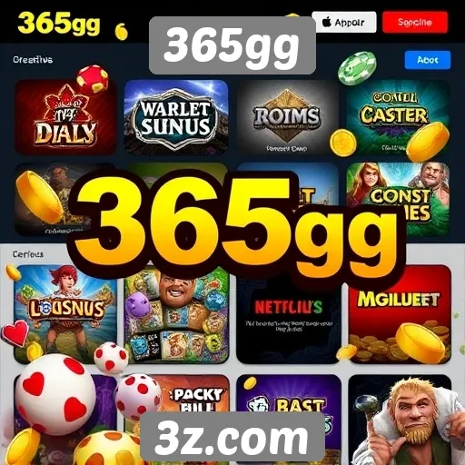 365gg oferece diversidade em jogos online